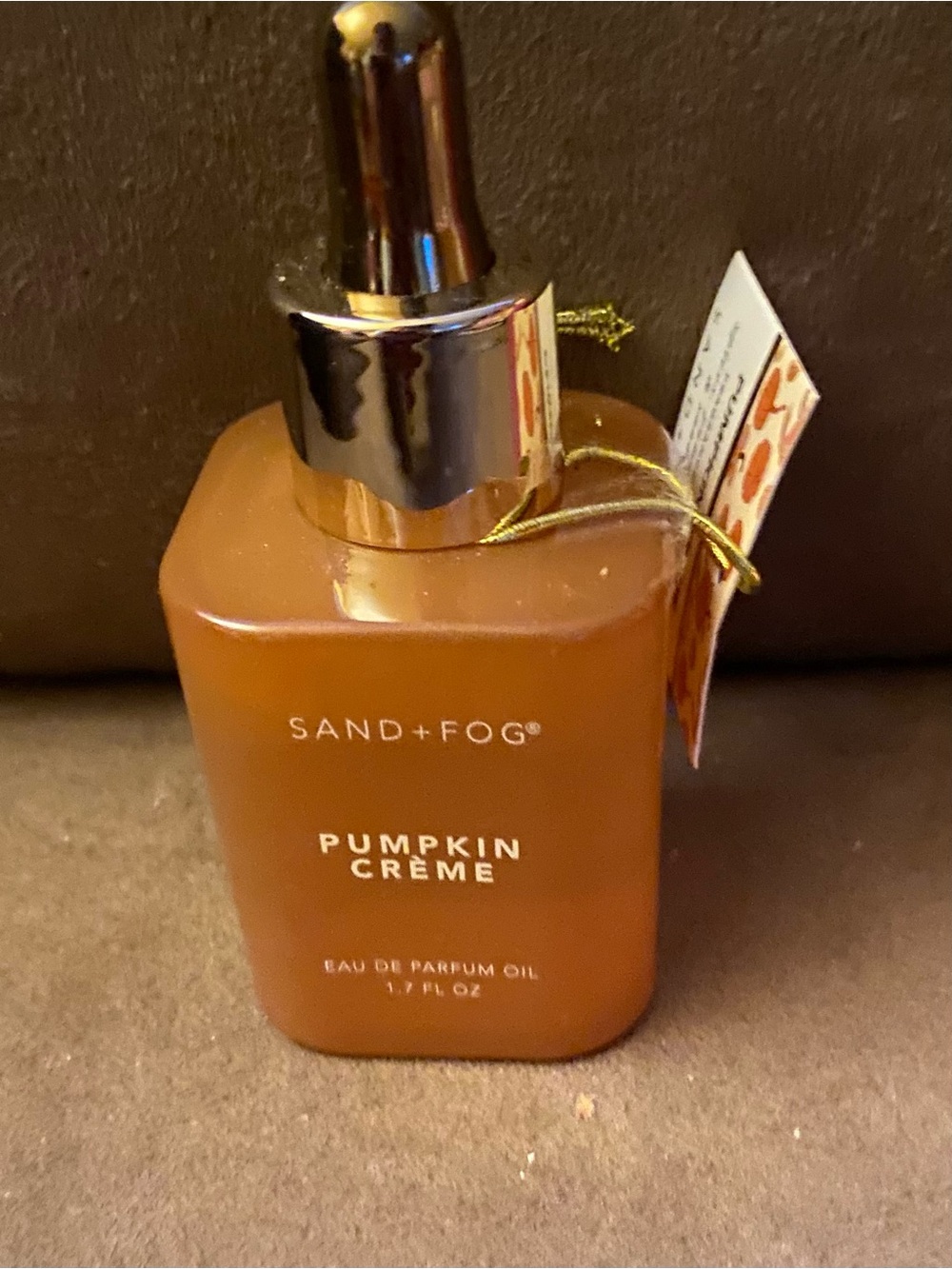 SAND+FOG Pumpkin Crème Body Oil - Brown Bottle